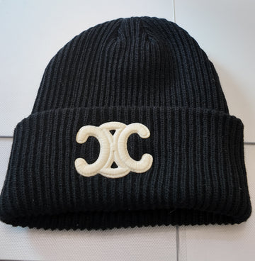 Classic CC-Style Embroidered Beanie