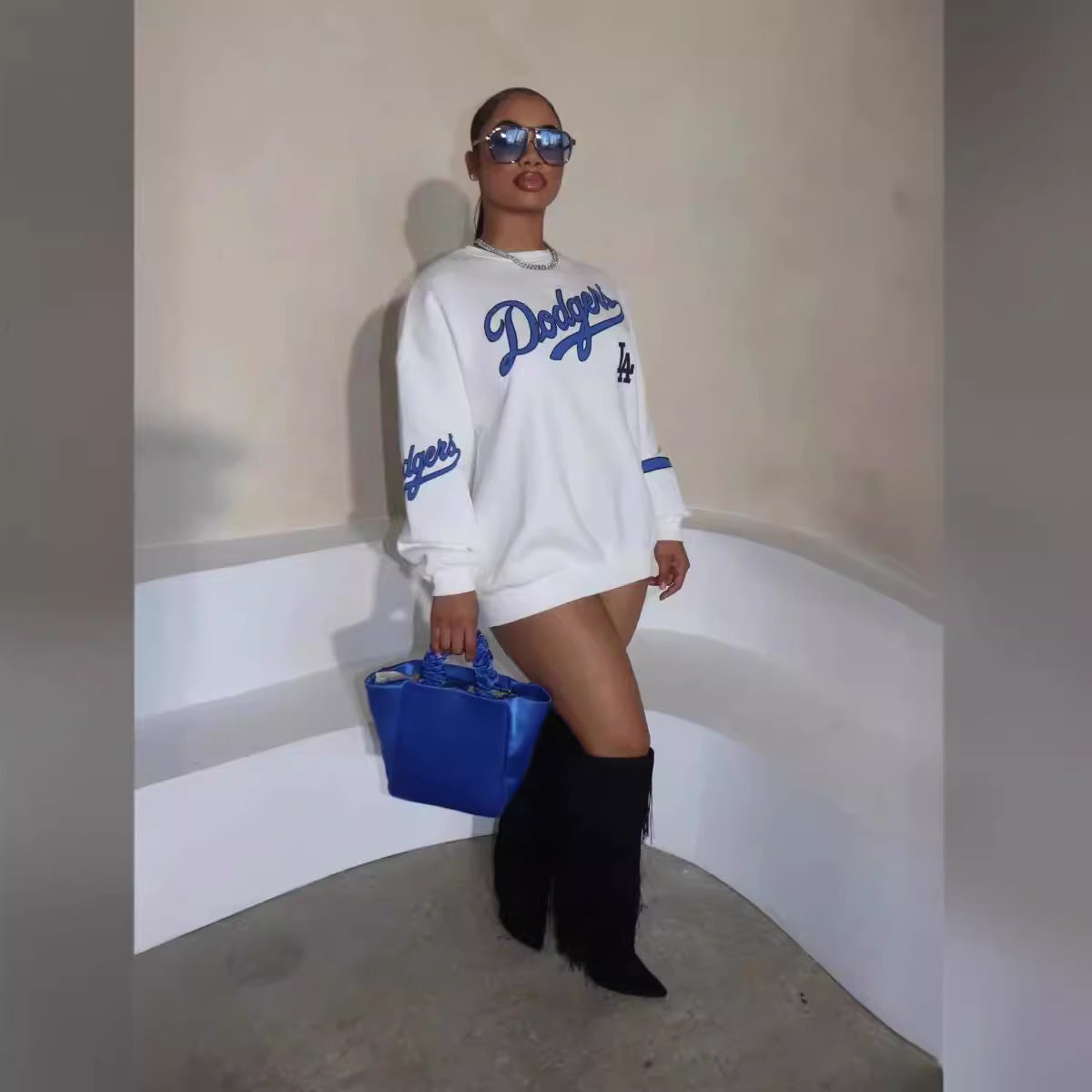 LA Dodgers Long Sleeve Sweatshirt